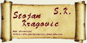 Stojan Kragović vizit kartica